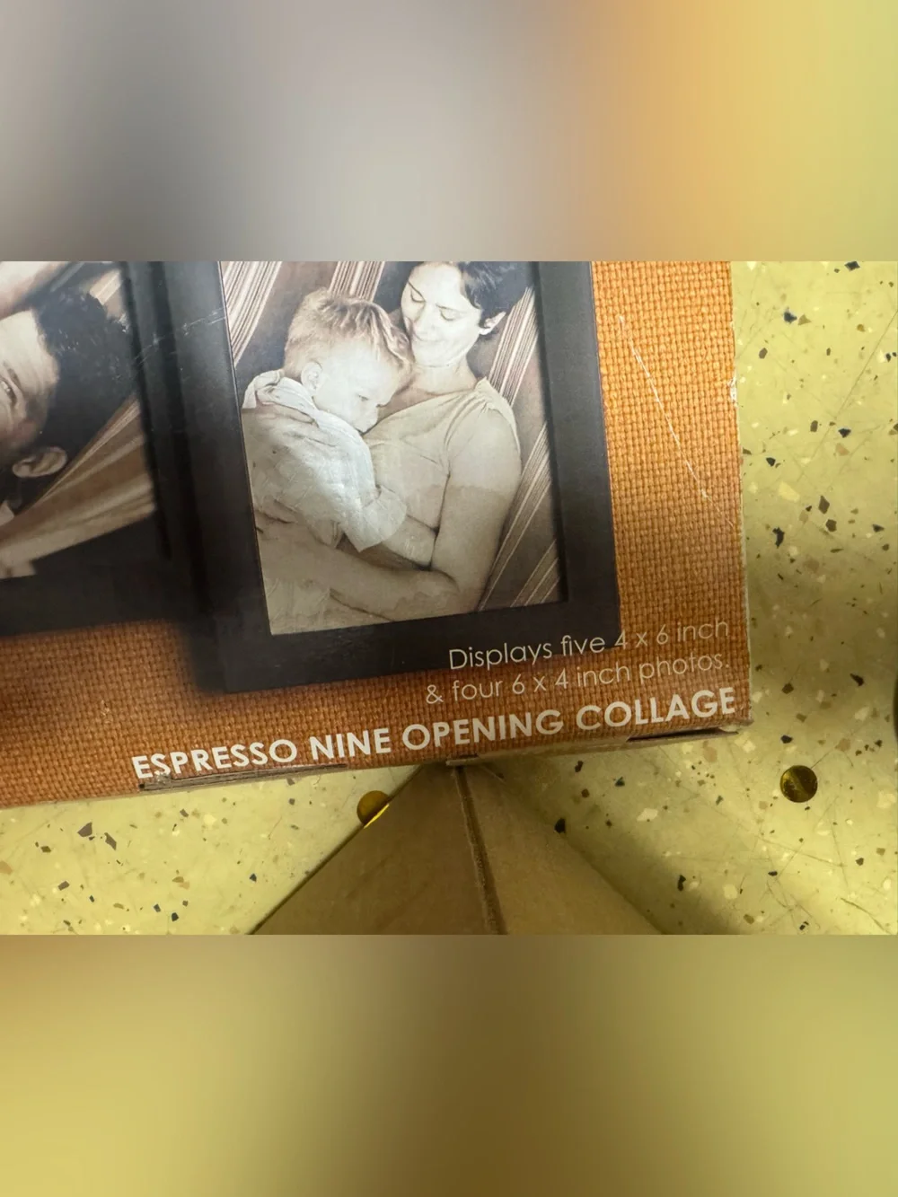 Kirklands Espresso Brown Multi-Opening Collage Frame